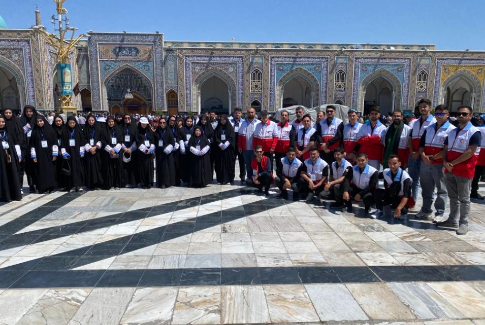 برگزاری آئین افتتاحیه طرح قدم به قدم در مشهد مقدس