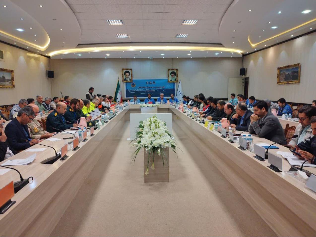 مانور دور میزی مدیریت بحران صلابت سبلان برگزار شد