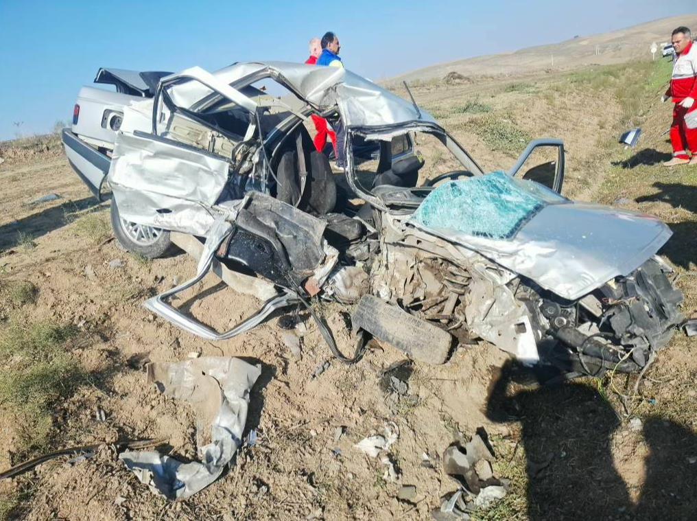 برخورد خودرو پژو ۴۰۵ و هیوندا آی ایکس در جاده بیله سوار - پارس آباد ۳ نفر مصدوم و ۲ نفر فوتی بر جای گذاشت