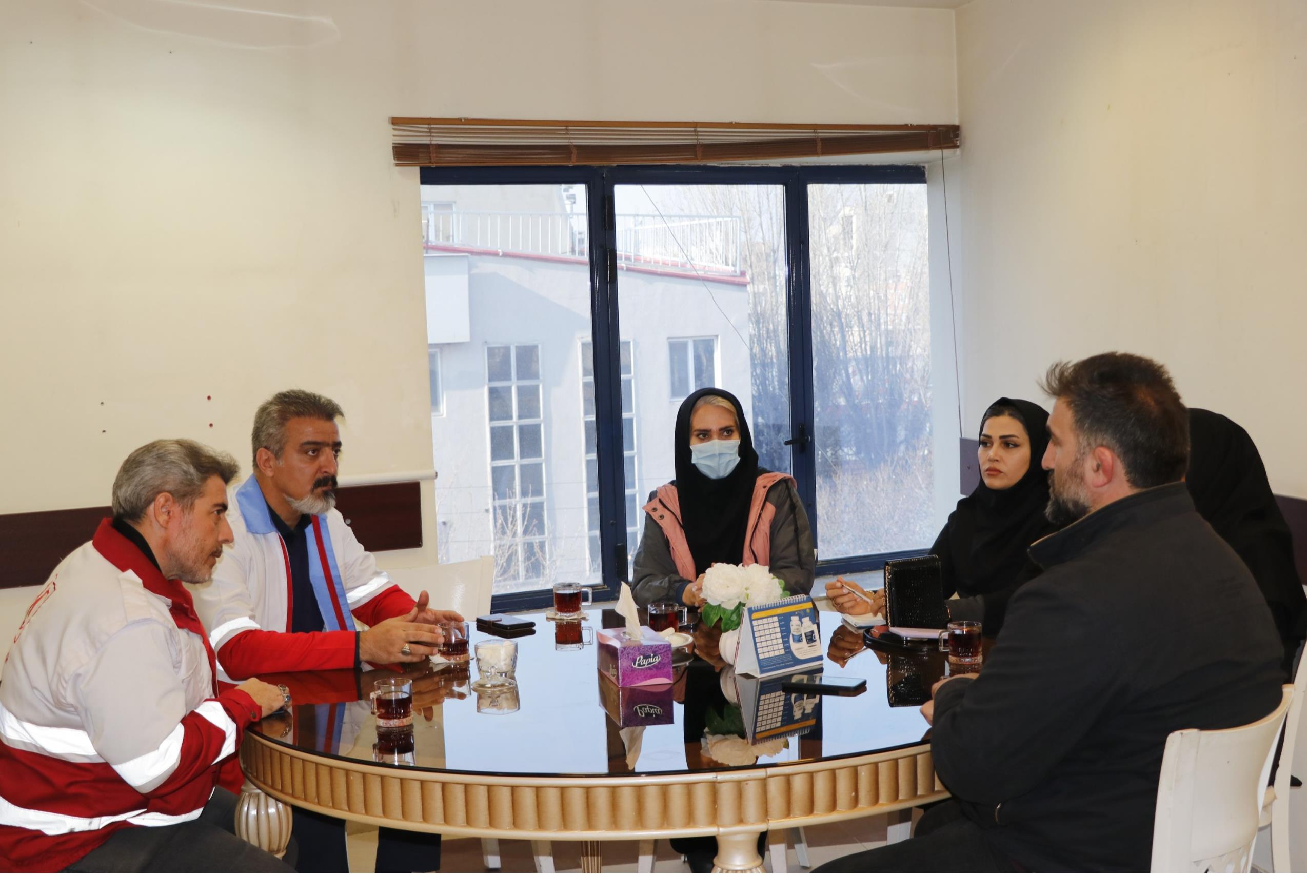 خانه هلال تخصصی ورزش استان اردبیل تجهیز و اعضای آن تجلیل شدند